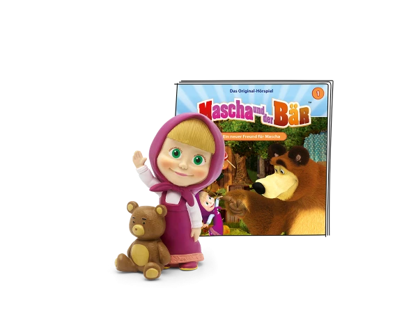 Tonies Hörfigur Mascha Und Der Bär Ein Neuer Freund Für Mascha 3 Tonies Hörfigur Mascha Und Der Bär Ein Neuer Freund Für Mascha