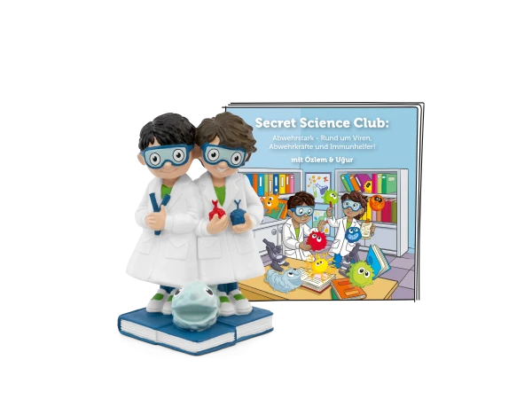 Tonies Hörfigur Secret Science Club-Abwehrstark-Rund Um Viren,Abwehrkräfte Und I 3 Tonies Hörfigur Secret Science Club-Abwehrstark-Rund Um Viren,Abwehrkräfte Und I
