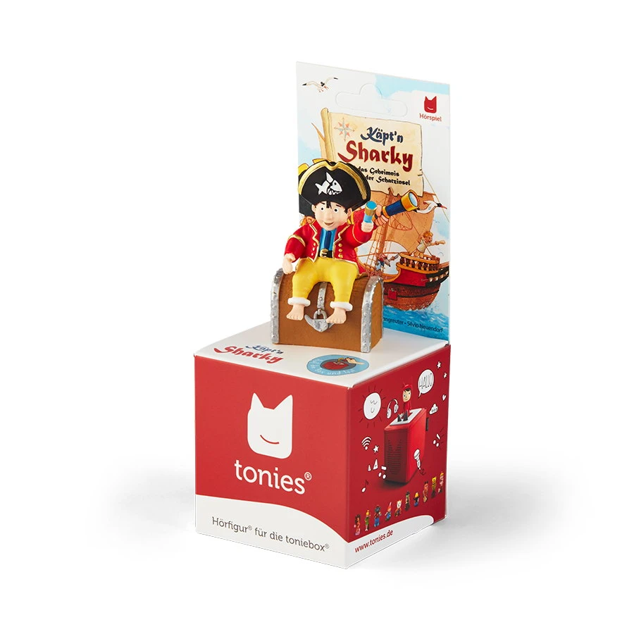 Tonies - Käptn Sharky Und Das Geheimnis Der Schatzinsel - Hörspiel 3 Tonies - Käptn Sharky Und Das Geheimnis Der Schatzinsel - Hörspiel