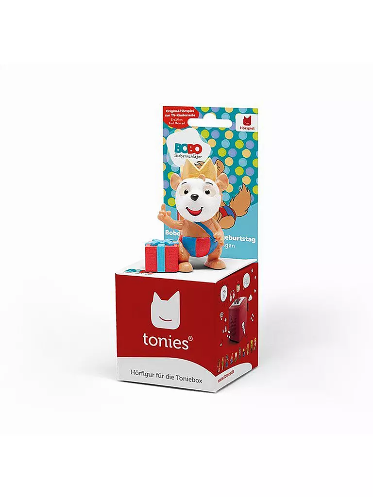 TONIES, Hörfigur - BOBO Siebenschläfer - BOBO Feiert Kindergeburtstag 3 TONIES, Hörfigur - BOBO Siebenschläfer - BOBO Feiert Kindergeburtstag