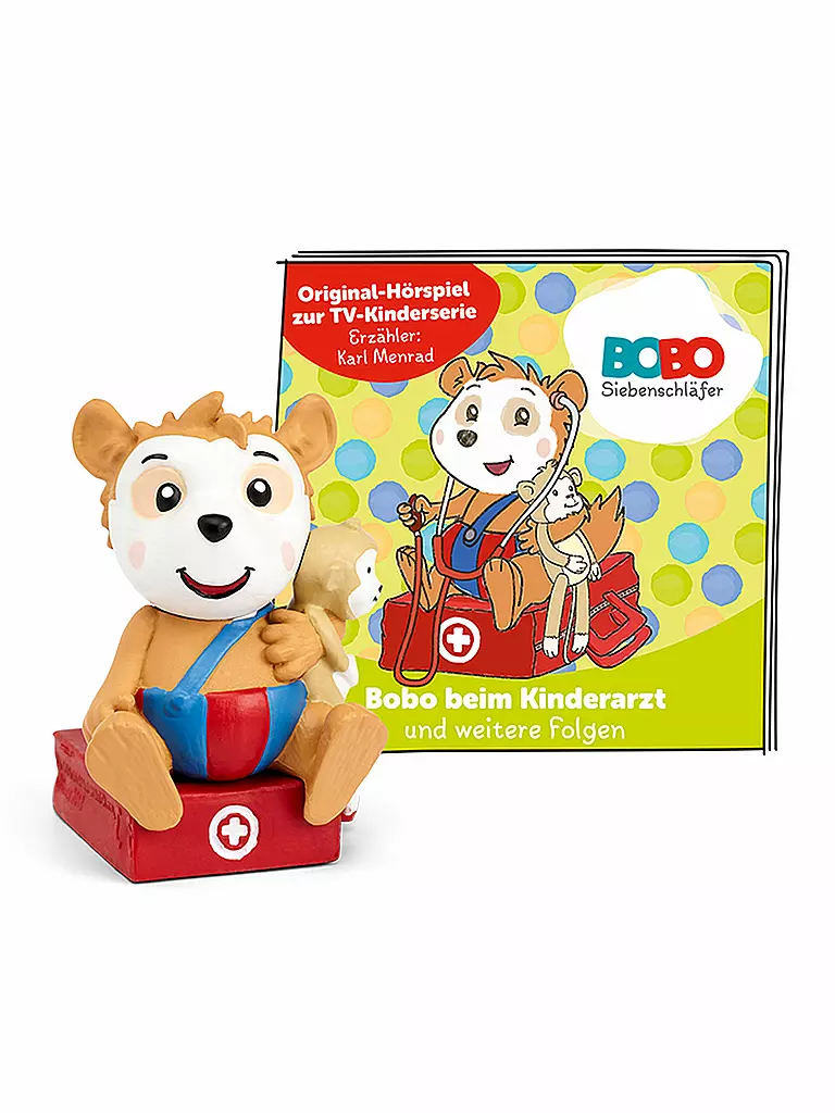 TONIES, Hörfigur - Bobo Siebenschläfer Beim Kinderarzt 3 TONIES, Hörfigur - Bobo Siebenschläfer Beim Kinderarzt