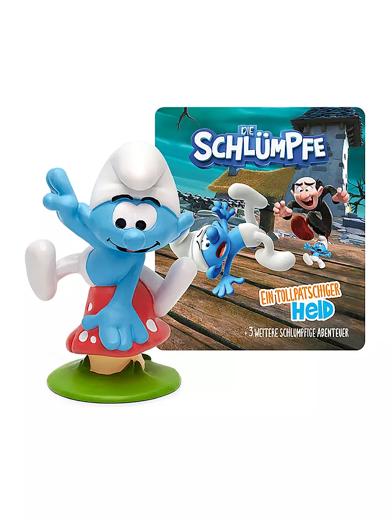 TONIES, Hörfigur - Die Schlümpfe - Ein Tollpatschiger Held & 3 Weitere Schlumpfige Abenteuer 3 TONIES, Hörfigur - Die Schlümpfe - Ein Tollpatschiger Held & 3 Weitere Schlumpfige Abenteuer